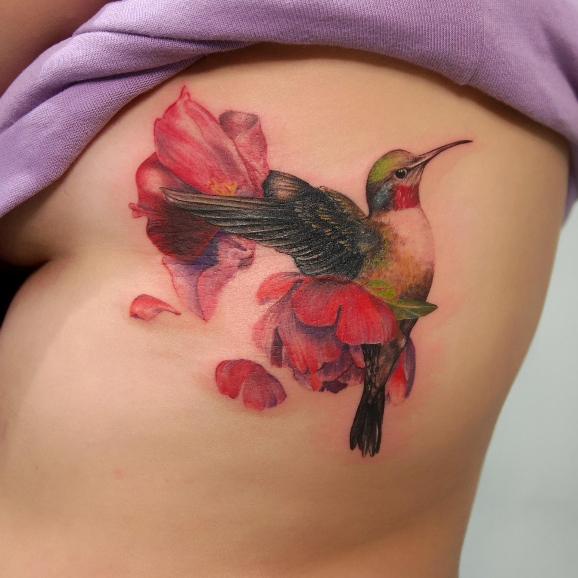Completed botanical cover-up by Nes